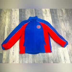 Men’s Fleece Chicago Cubs Jacket Sz. L